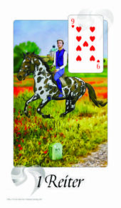 Strahlen-Lenormand 01 Reiter ©Barbara Nobis alias Meredith Kalyan