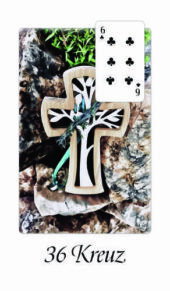 Strahlen-Lenormand 36 Kreuz ©Barbara Nobis alias Meredith Kalyan