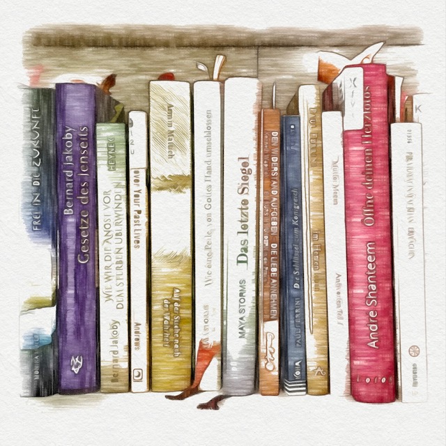 Die Buch-Illustrationen stehen für den Blog von BarbaraNobisCoaching.